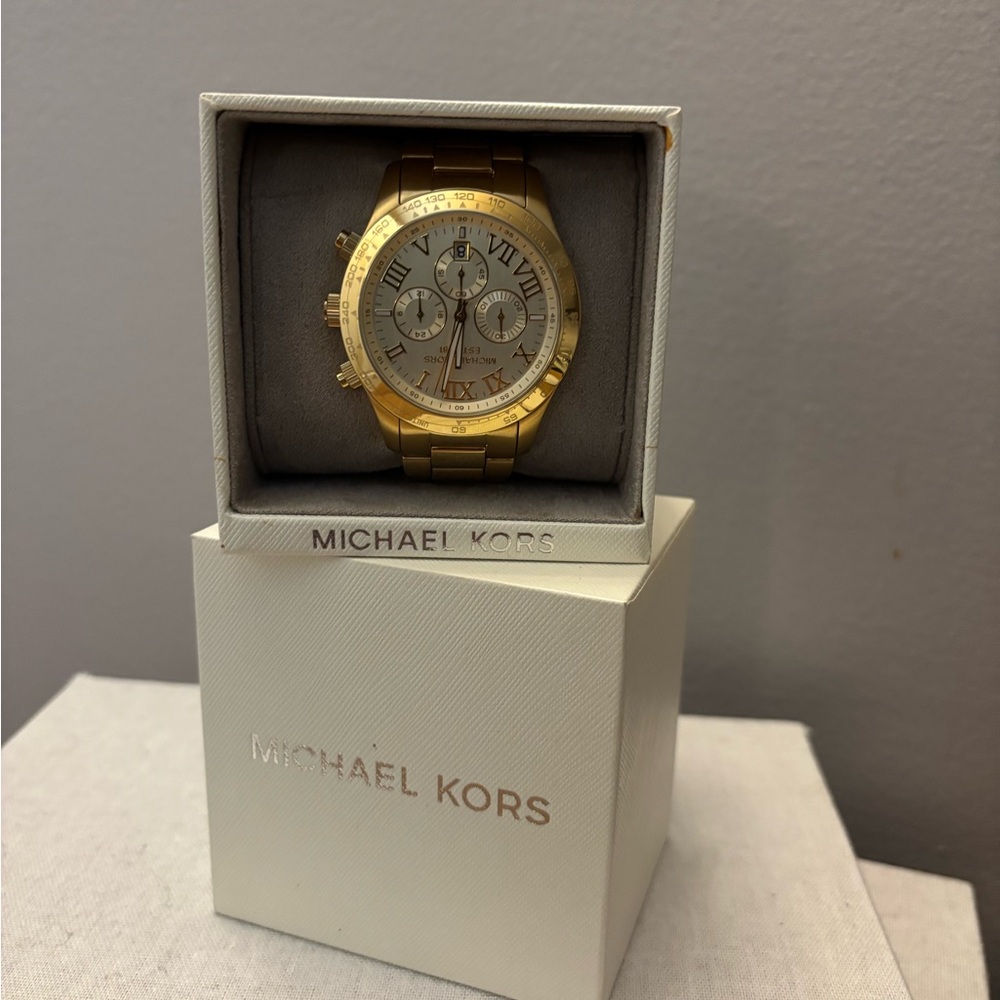Michael Kors Gold Chronograph Men's Watch